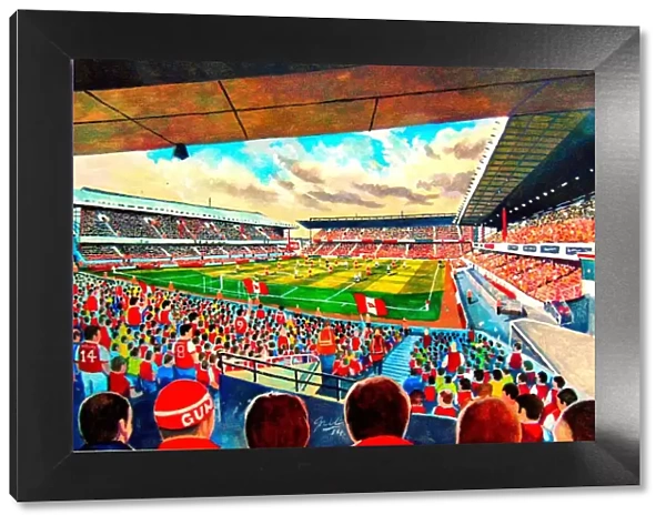 Highbury Stadium Fine Art - Arsenal Football Club