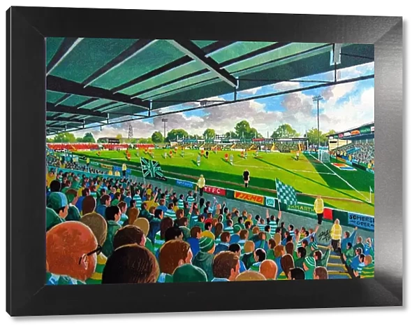 Huish Park Stadium Fine Art - Yeovil Town Football Club
