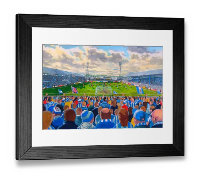 Framed Print : Leeds Road Stadium Fine Art - Huddersfield Town Football Club Framed Print : Leeds Road Stadium Fine Art - Huddersfield Town Football Club