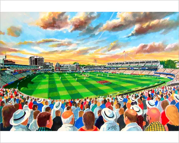 Lords Cricket Ground Fine Art - Middlesex CCC & England MCC