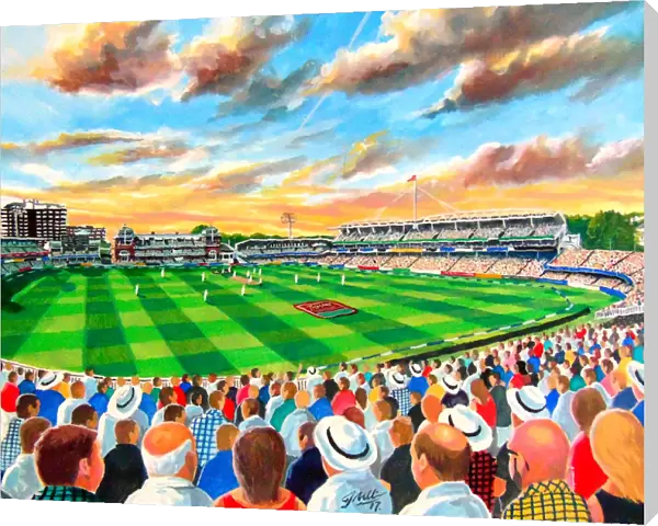 Lords Cricket Ground Fine Art - Middlesex CCC & England MCC