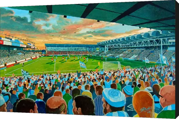 Maine Road Stadium Fine Art - Manchester City Football Club
