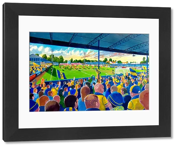 Manor Ground Stadium Fine Art - Oxford United Football Club