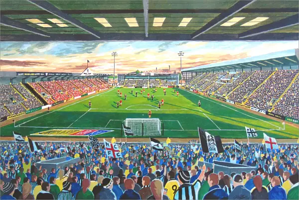Meadow Lane Stadium Fine Art - Notts County Football Club
