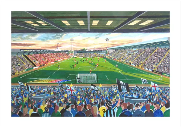 Meadow Lane Stadium Fine Art - Notts County Football Club