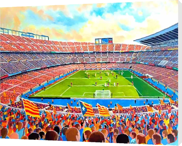 Camp Nou Stadium Fine Art - FC Barcelona