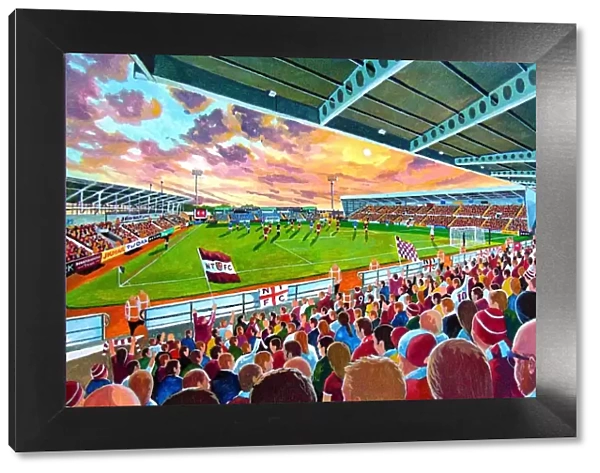 Sixfields Stadium Fine Art - Northampton Town Football Club