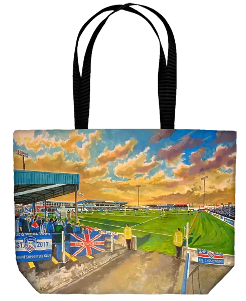 The Showgrounds Stadium Fine Art - Coleraine Football Club