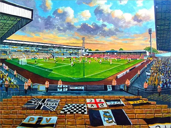 Vale Park Stadium Fine Art - Port Vale Football Club