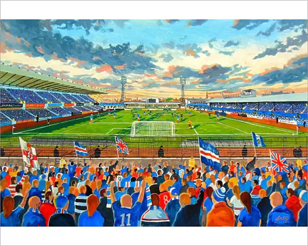 Windsor Park Stadium Fine Art - Northern Ireland & Linfield FC
