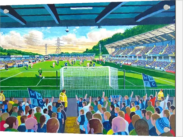Adams Park Stadium Fine Art - Wycombe Wanderers Football Club