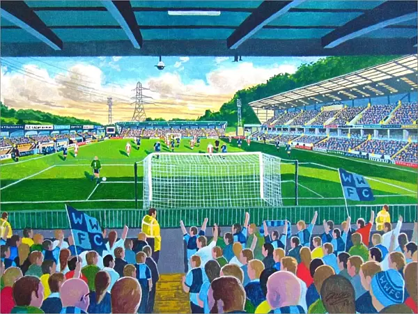 Adams Park Stadium Fine Art - Wycombe Wanderers Football Club
