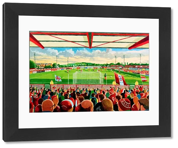 The Crown Stadium Fine Art - Accrington Stanley Football Club