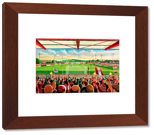The Crown Stadium Fine Art - Accrington Stanley Football Club