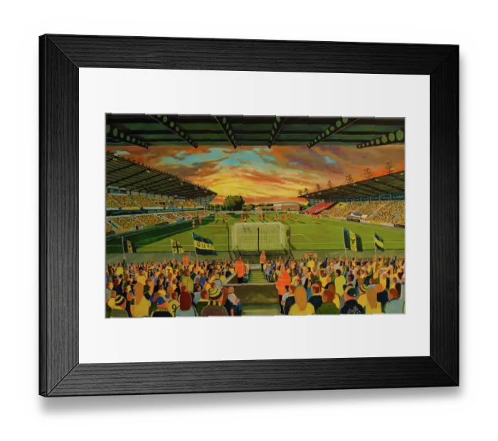 Framed Print : Kassam Stadium Fine Art - Oxford United Football Club Framed Print : Kassam Stadium Fine Art - Oxford United Football Club
