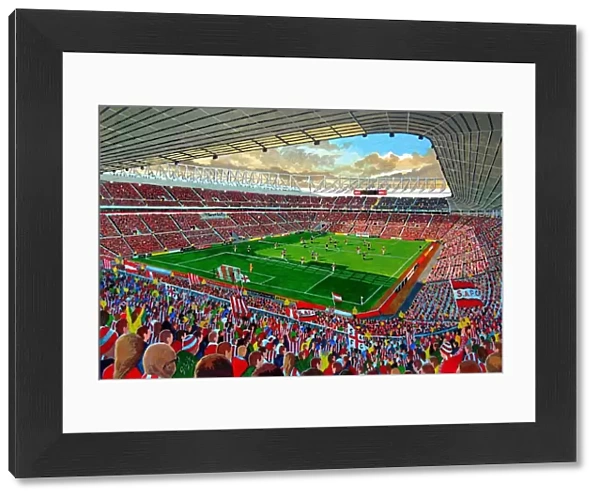 Stadium of Light Fine Art - Sunderland Football Club