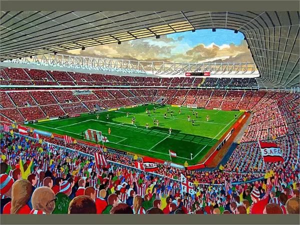 Stadium of Light Fine Art - Sunderland Football Club