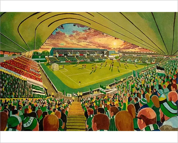Home Park Fine Art NEW version - Plymouth Argyle Football Club