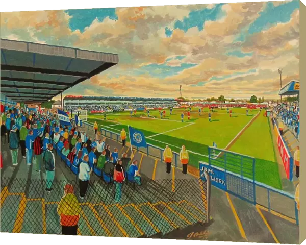 Moss Rose Stadium Fine Art - Macclesfield Town Football Club