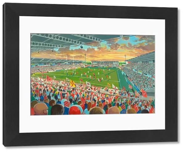 Ravenhill Stadium Fine Art - Ulster Rugby Union