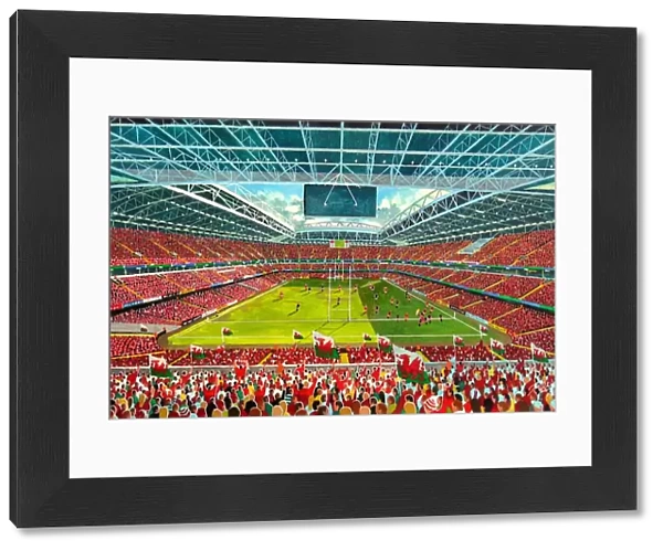 Millenium Stadium Fine Art - Wales Rugby Union