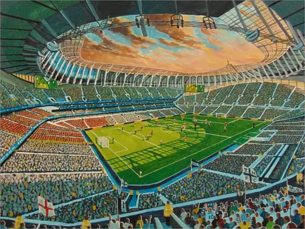 Tottenham Stadium Fine Art - Tottenham Hotspur Football Club