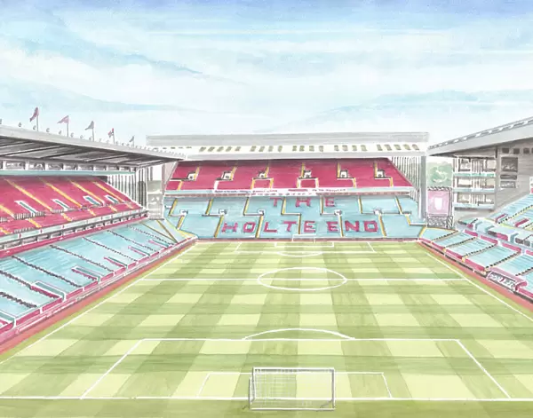 Football Stadium - Aston Villa FC - Inside Villa Park