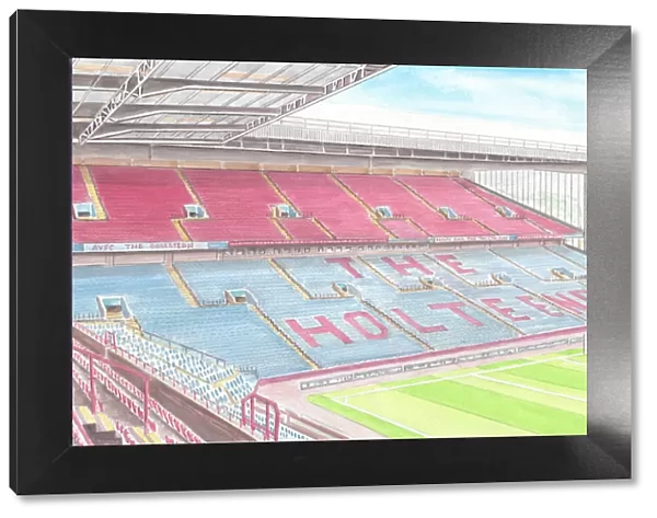 Football Stadium - Aston Villa FC - The New Holte End