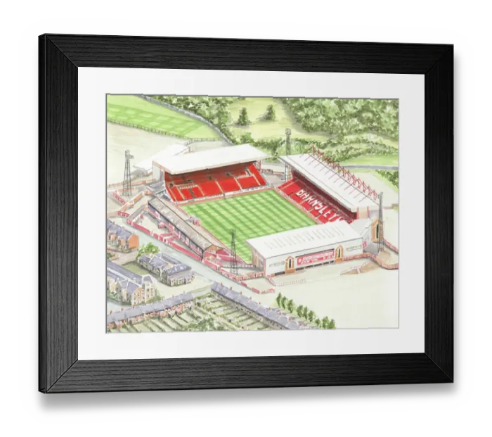 Framed Print : Oakwell is a multi-purpose sports development in Barnsley Framed Print : Oakwell is a multi-purpose sports development in Barnsley