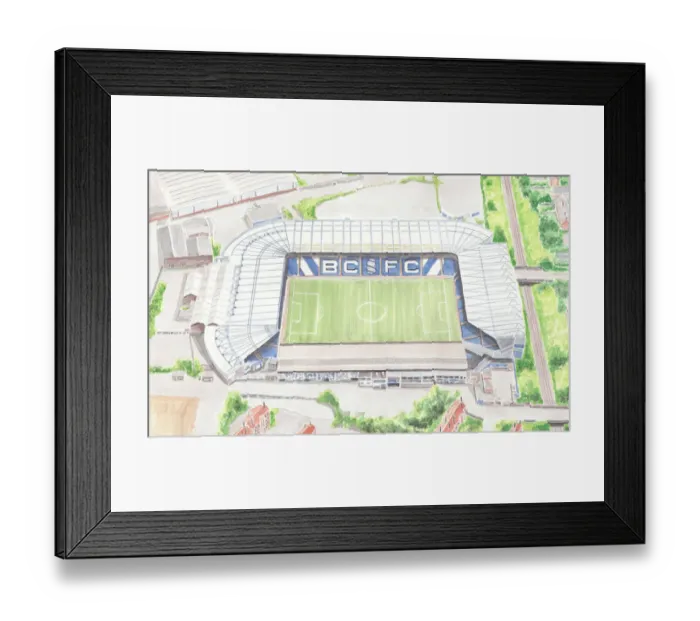 Framed Print : St Andrews is an association football stadium in the Bordesley district of Birmingham Framed Print : St Andrews is an association football stadium in the Bordesley district of Birmingham