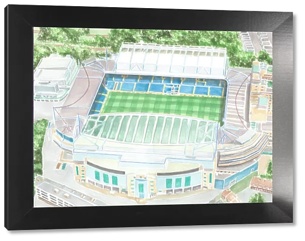 Football Stadium - Chelsea FC - Stamford Bridge Study 1