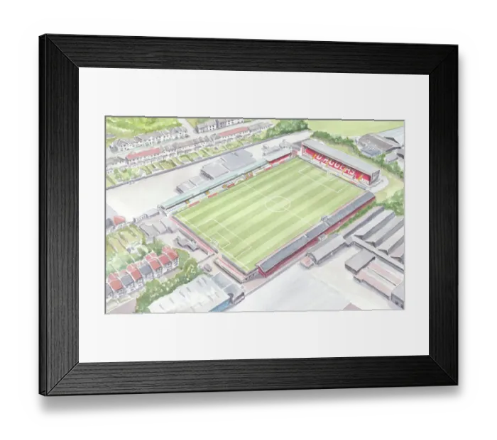 Framed Print : Victoria Road, currently known as the Chigwell Construction Stadium for sponsorship purposes Framed Print : Victoria Road, currently known as the Chigwell Construction Stadium for sponsorship purposes
