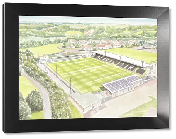 Football Stadium - Forest Green Rovers FC - The New Lawn Stadium