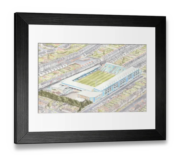 Framed Print : Priestfield Stadium Framed Print : Priestfield Stadium