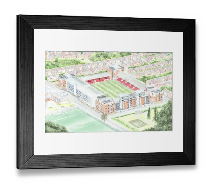 Framed Print : Brisbane Road, currently referred to as The Breyer Group Stadium for sponsorship purposes Framed Print : Brisbane Road, currently referred to as The Breyer Group Stadium for sponsorship purposes