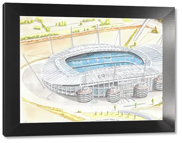 Football Stadium - Manchester City FC - The Ethiad Stadium