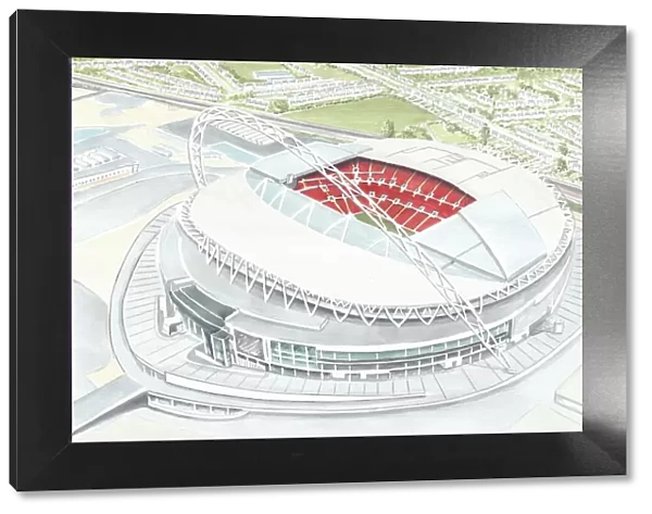 Football Stadium - National England Wembley Study Two
