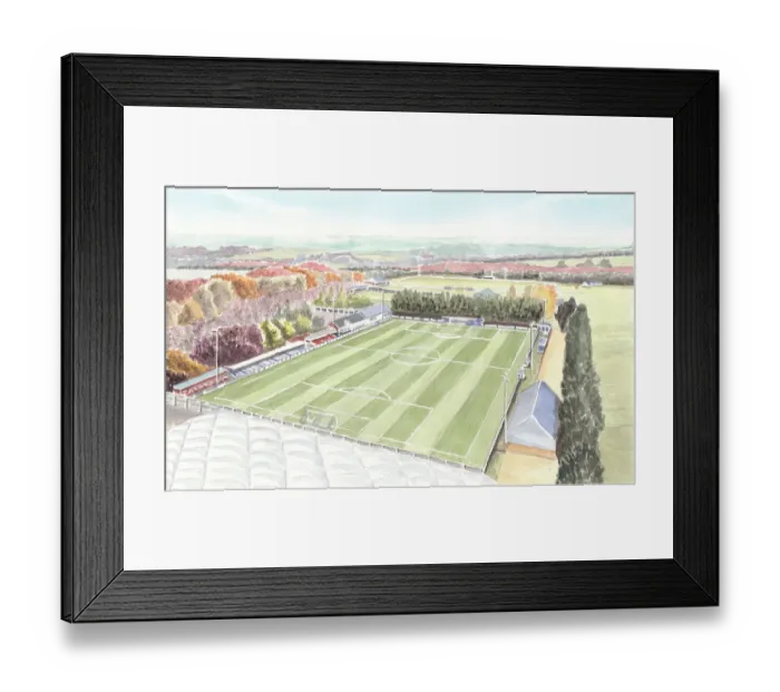 Framed Print : Before the clubs amalgamation with Swindon Athletic in 1992 and prior to 1990 Framed Print : Before the clubs amalgamation with Swindon Athletic in 1992 and prior to 1990