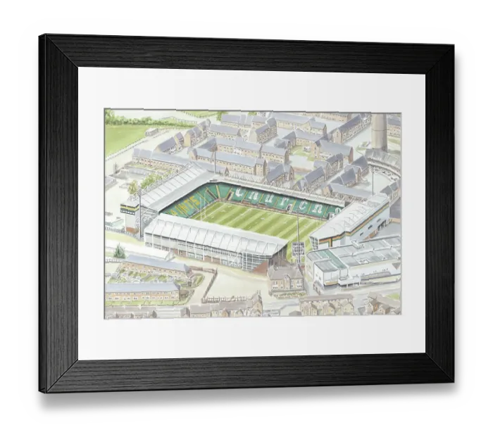 Framed Print : Franklins Gardens Stadium - Northampton Saints RU Framed Print : Franklins Gardens Stadium - Northampton Saints RU