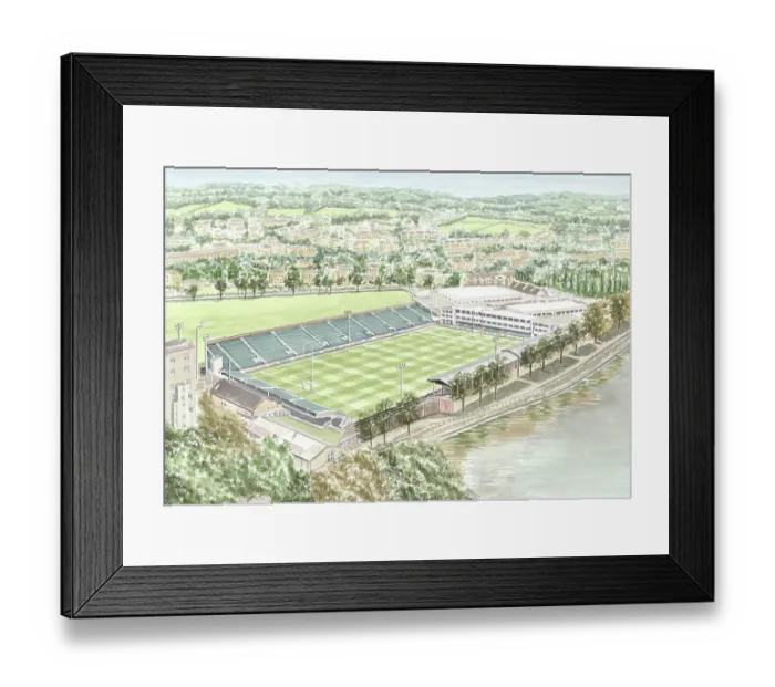 Framed Print : Recreation Ground - Bath Rugby Union Framed Print : Recreation Ground - Bath Rugby Union