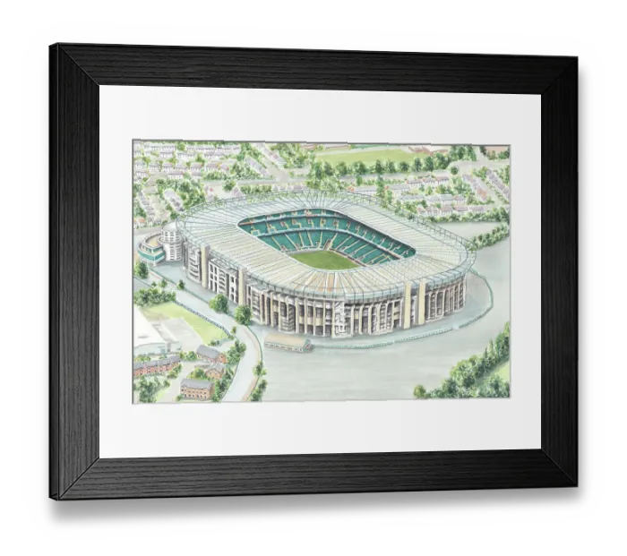 Framed Print : Twickenham National Stadium - England Rugby Union Framed Print : Twickenham National Stadium - England Rugby Union