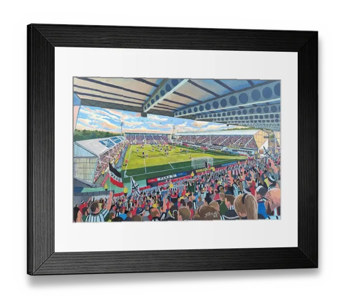 Framed Print : East End Park Stadium NEW - Dunfermline Athletic FC Framed Print : East End Park Stadium NEW - Dunfermline Athletic FC