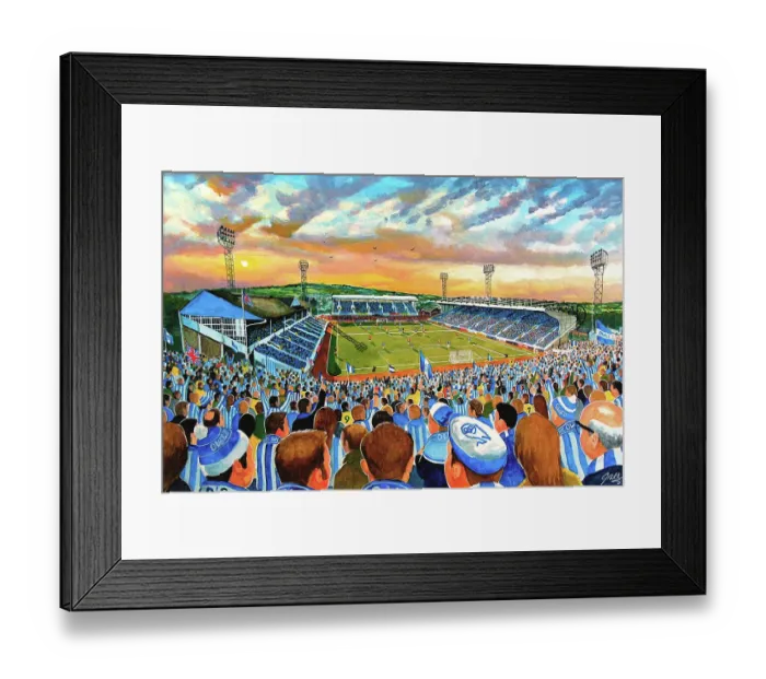 Framed Print : Hillsborough Stadium Yesteryear - Sheffield Wednesday JKM Framed Print : Hillsborough Stadium Yesteryear - Sheffield Wednesday JKM