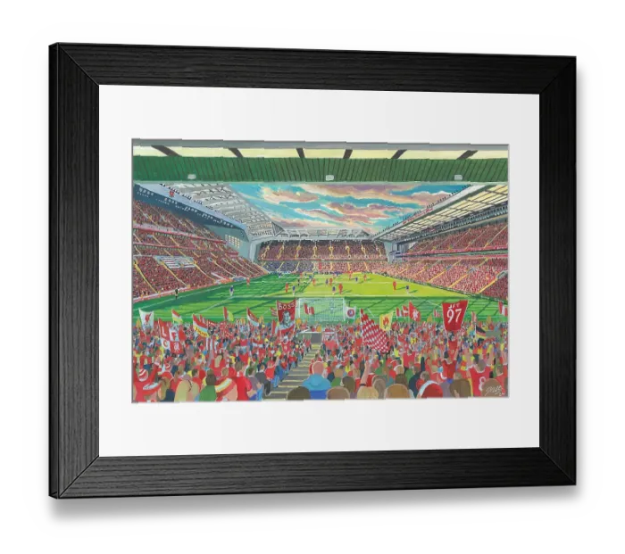 Framed Print : Anfield Stadium - Liverpool Framed Print : Anfield Stadium - Liverpool