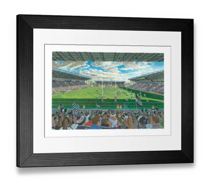 Framed Print : DCBL Stadium - Widnes Vikings Rugby League Framed Print : DCBL Stadium - Widnes Vikings Rugby League