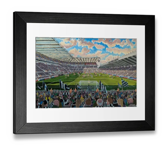 Framed Print : St James Park Stadium - Newcastle United FC