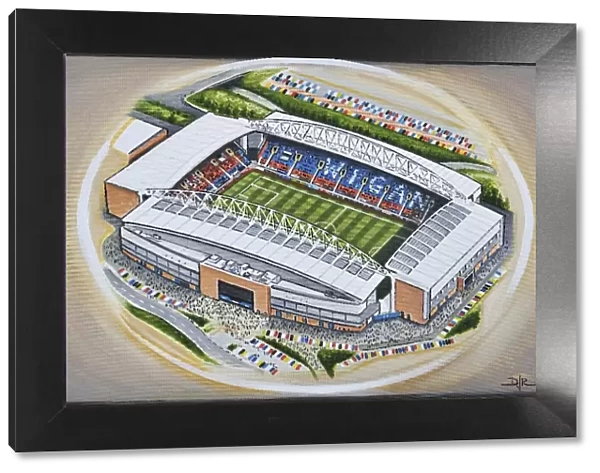 DW Stadium Art - Wigan Athletic F. C