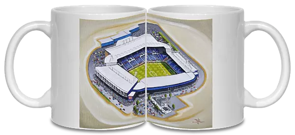 The Hawthorns Stadia Art - West Bromwich Albion