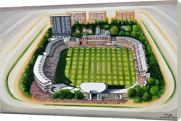 Lords Cricket Ground Art - Middlesex County Cricket Club & England