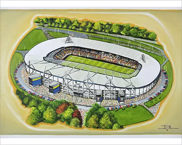 K C Stadium Art - Hull City FC